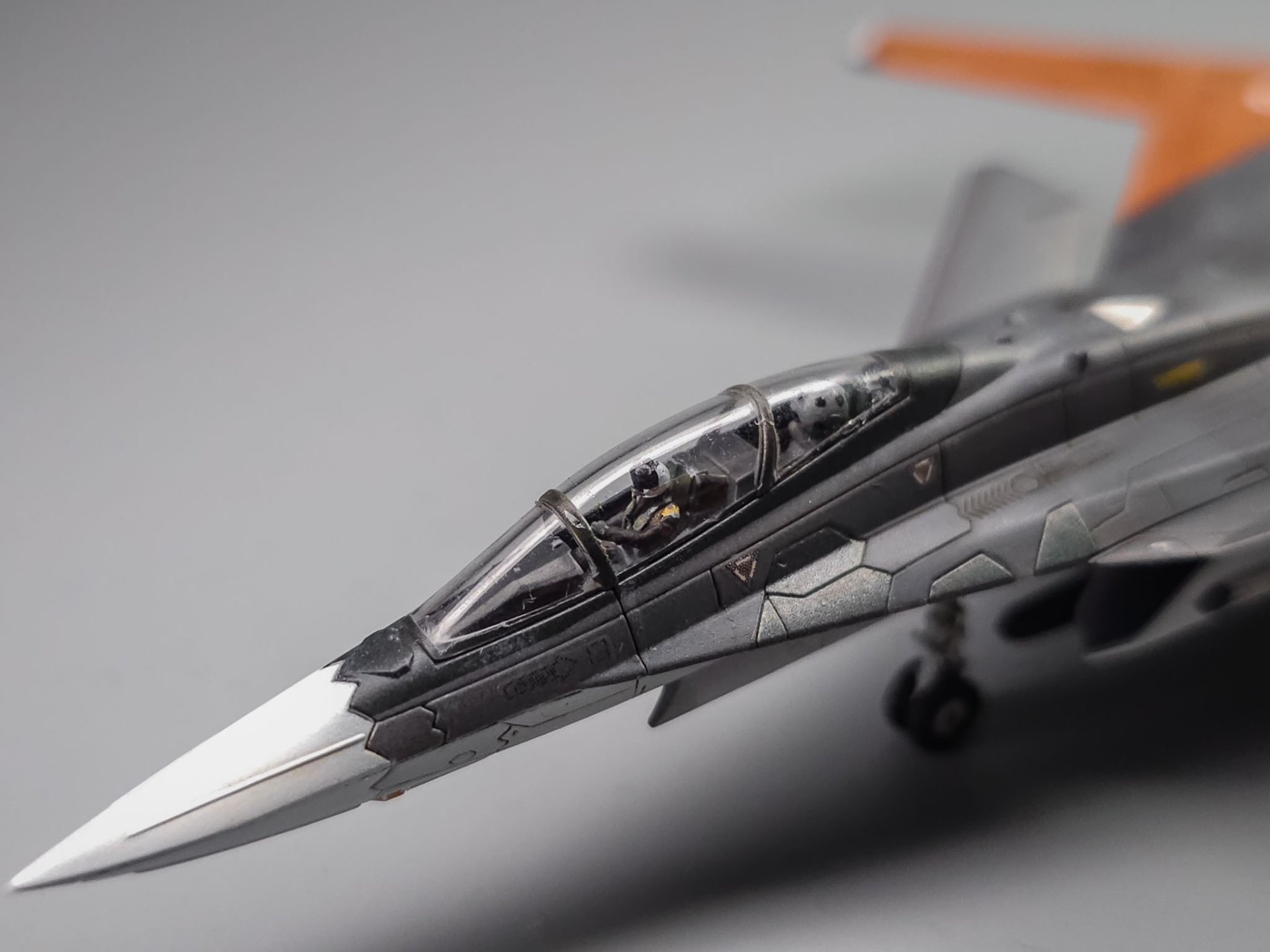 Nose and cockpit close-up